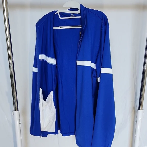 Under Armour Men's Royal Blue Performance Jacket - Picture 5 of 5